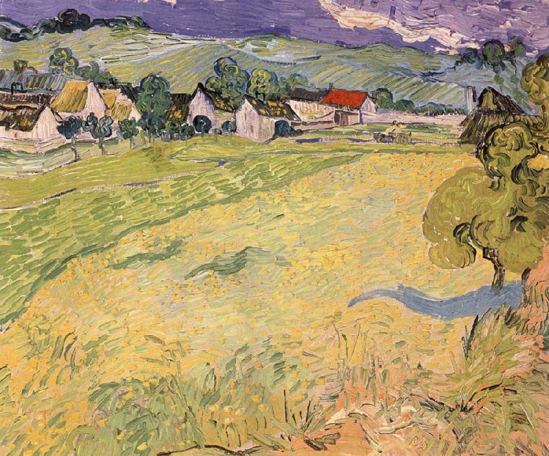 Vincent Van Gogh Les Vessenots in Auvers oil painting image
